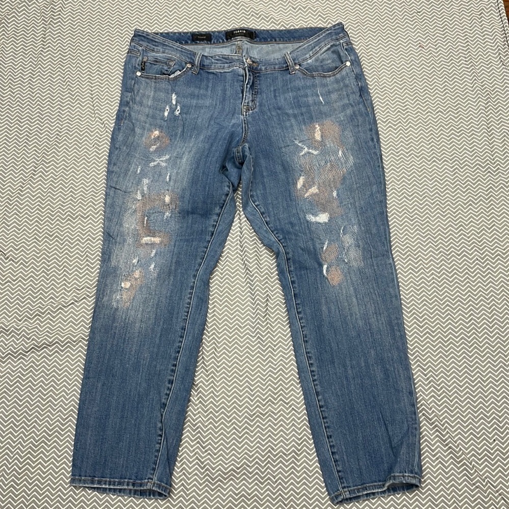Torrid premium boyfriend jeans